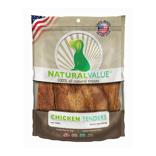 Natural Value Chicken Tenders Dog Treat