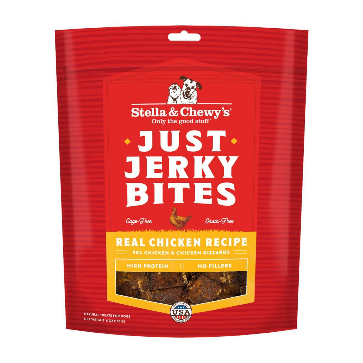 Just Jerky Bites Chicken Dog Treats
