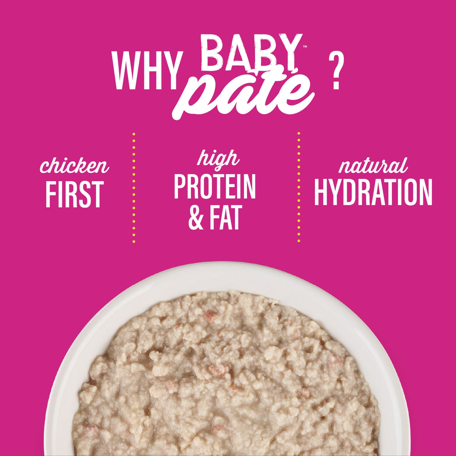 Tiki Cat Baby Pate Wet Cat Food For Kittens, Chicken, Tuna & Chicken Liver, 2.4-Oz Can Pack Of 12