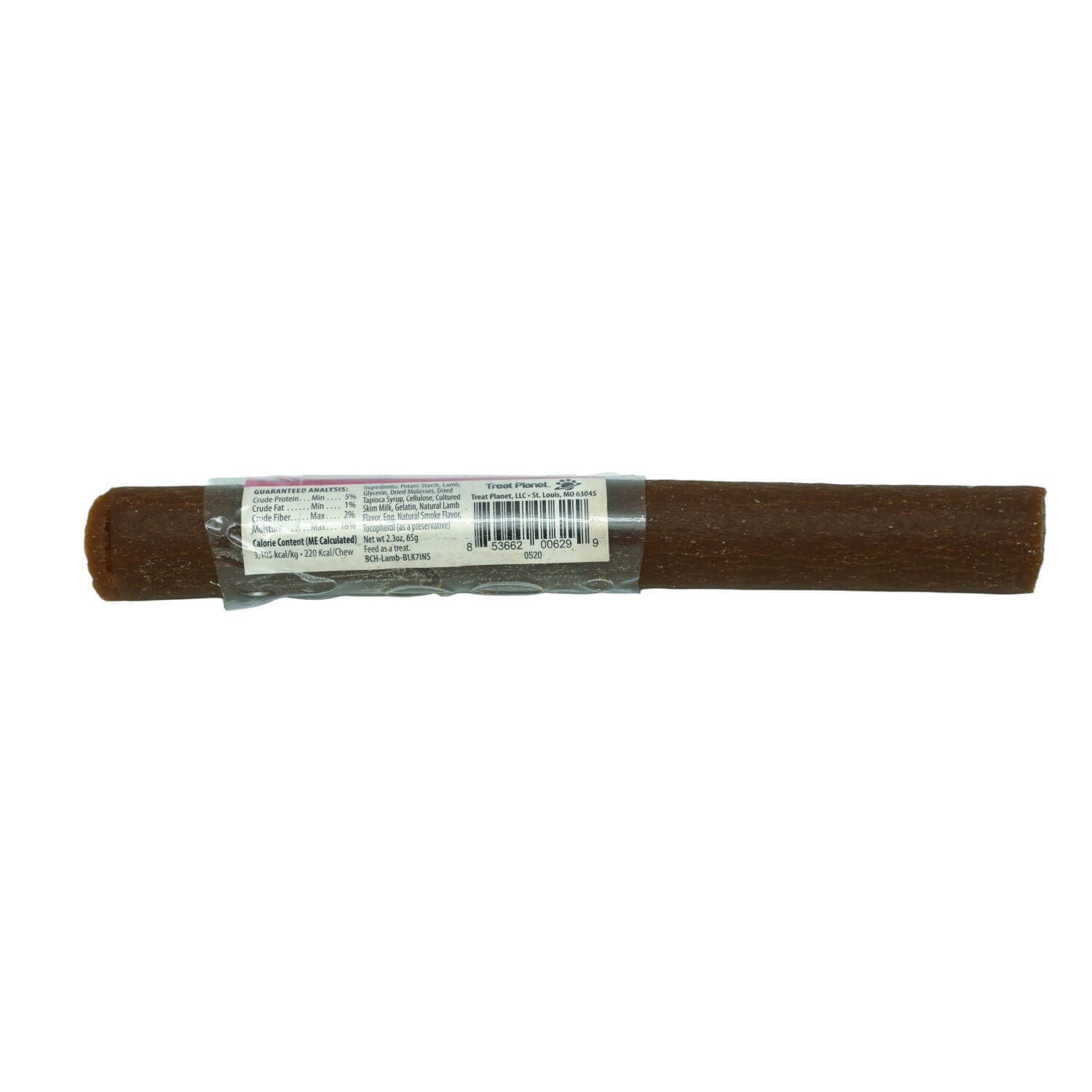 Etta Says! Deluxe Lamb Hard Chew Dog Treats, 7In