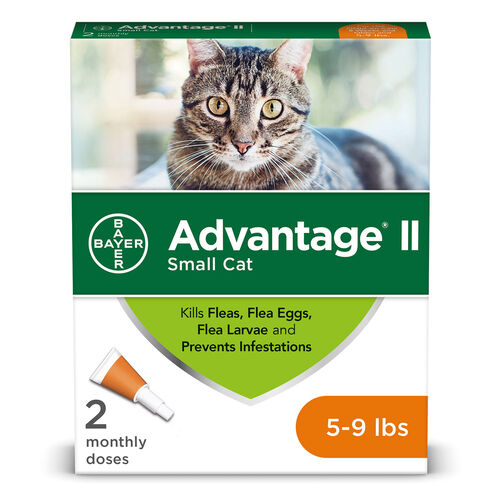 Advantage II Flea Treatment For Cats, 5-9 Lbs