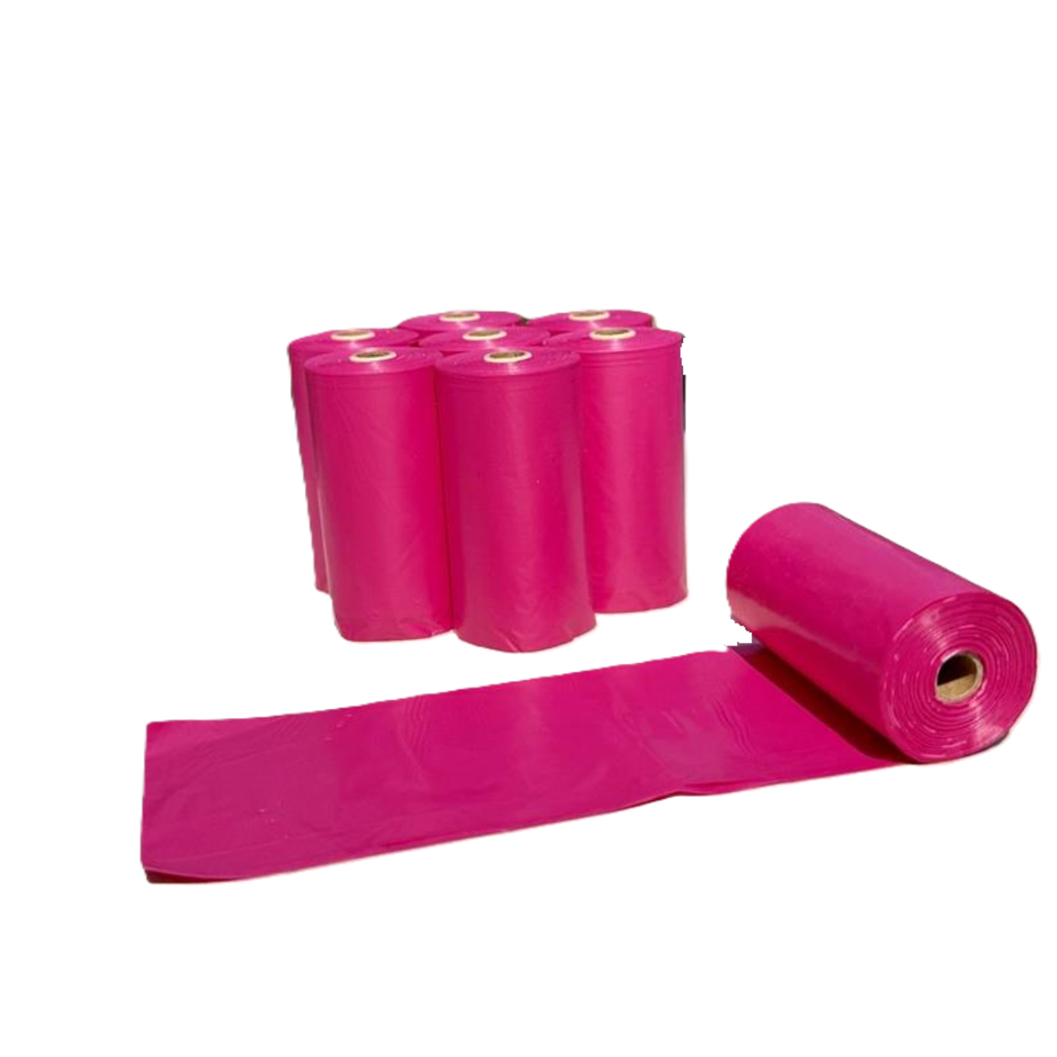 Aristopet Extra Thick Lavender Scented Dog Poop Bags &ndash; Pink, 8 Rolls = 120 Bags