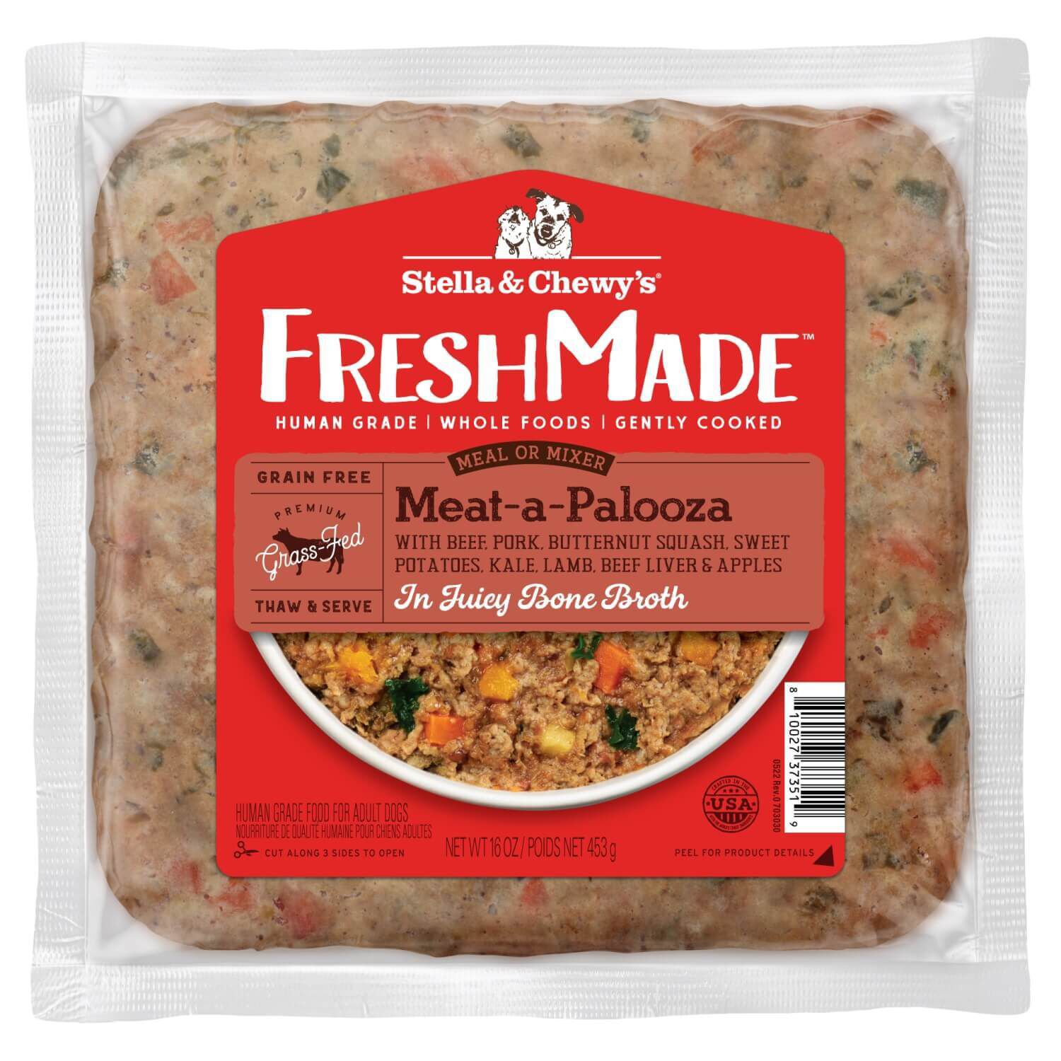 Freshmade Meat-A-Palooza Frozen Dog Food