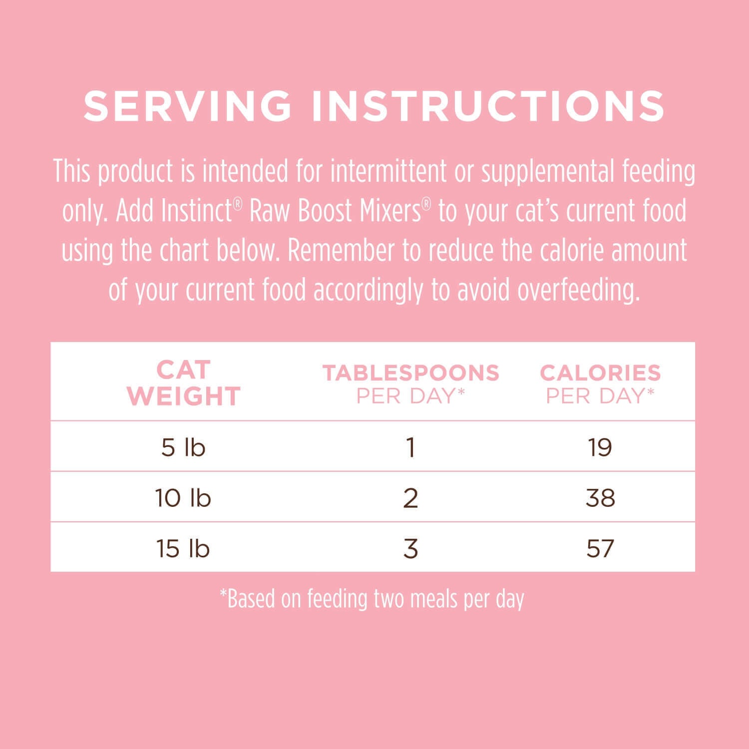 Instinct Rawboost Mixers Skin & Coat Health Meal Enhancement For Cats