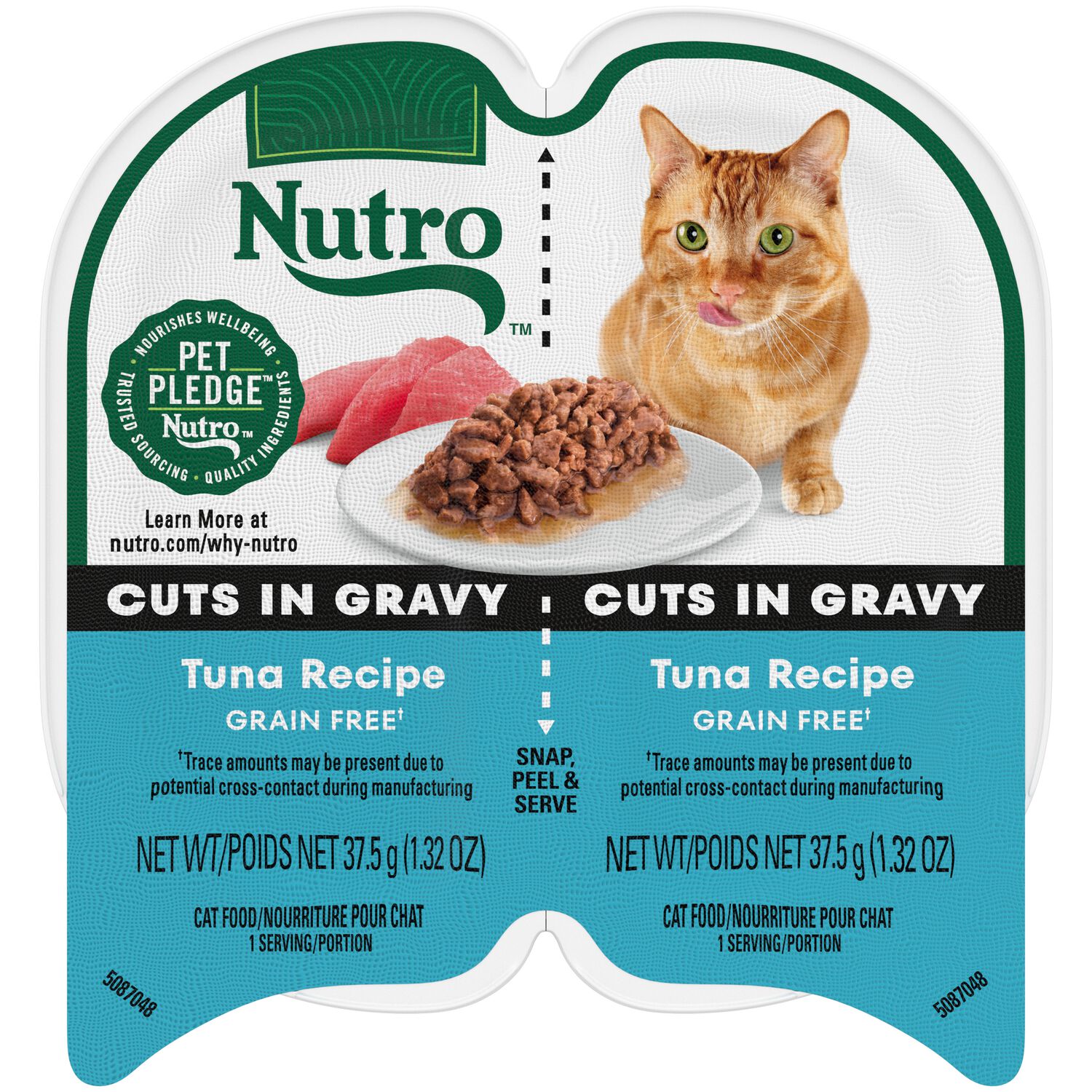 Nutro Perfect Portions Tuna Recipe Cuts In Gravy Cat Food, 2.64-Oz