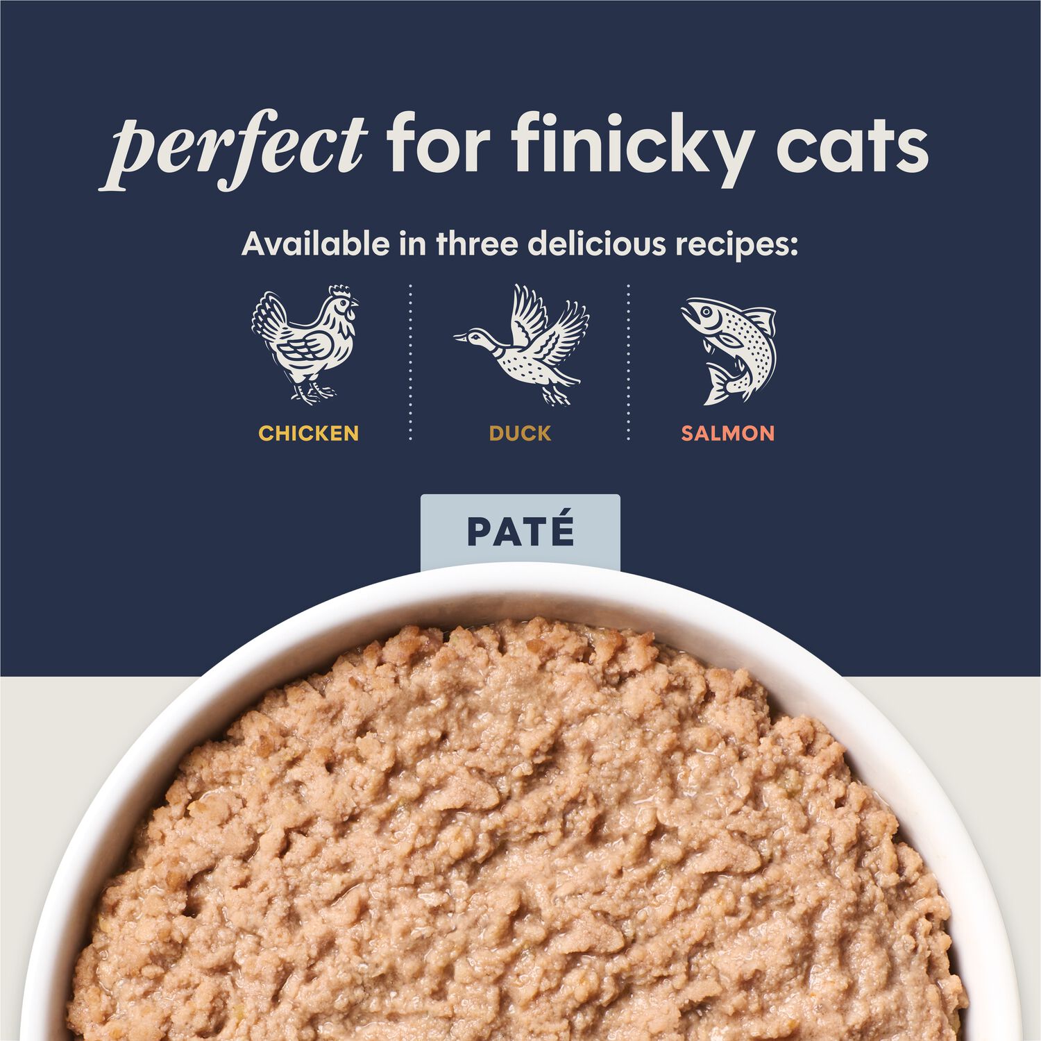 Instinct Pate Grain-Free Wet Cat Food, Real Chicken Entr&eacute;e, 2.64-Oz Split Cup Pack Of 12