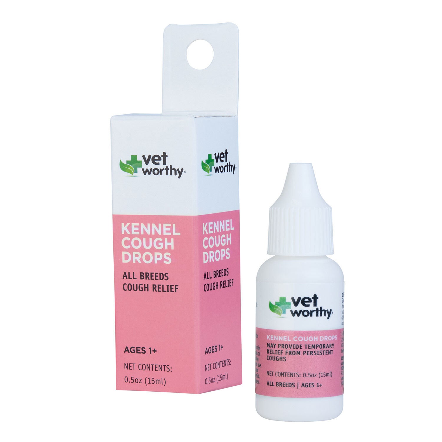 Vet Worthy Kennel Cough Liquid Drops 0.5oz Pet Supermarket