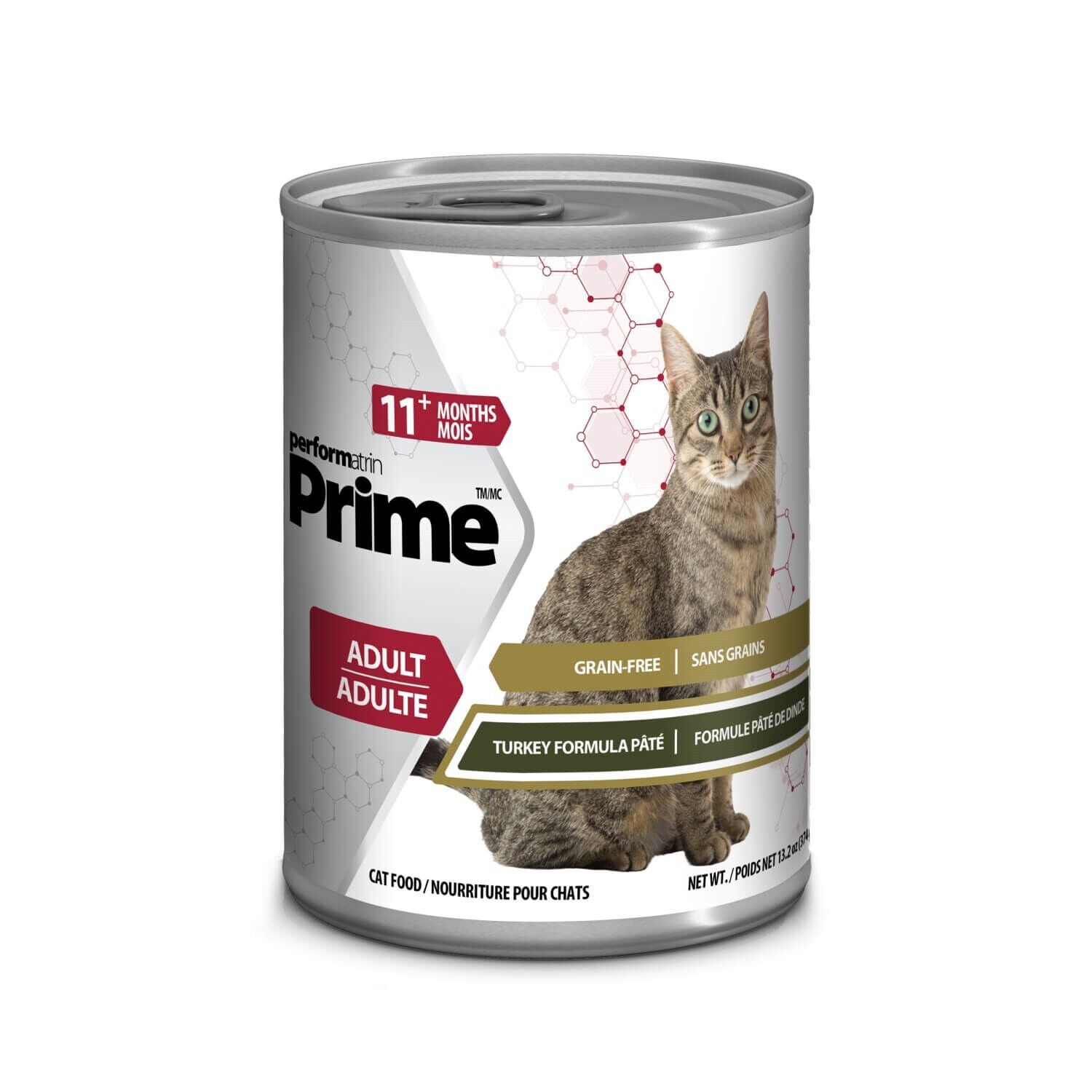 Performatrin Prime Adult Grain-Free Turkey Formula Wet Cat Food