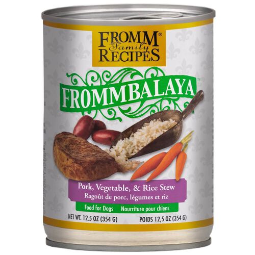 Fromm Frommbalaya Pork, Vegetable, & Rice Stew Food For Dogs 12.5 Oz