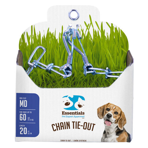 Medium Dog Tie Out Twist Chain 3.5mm X 20'
