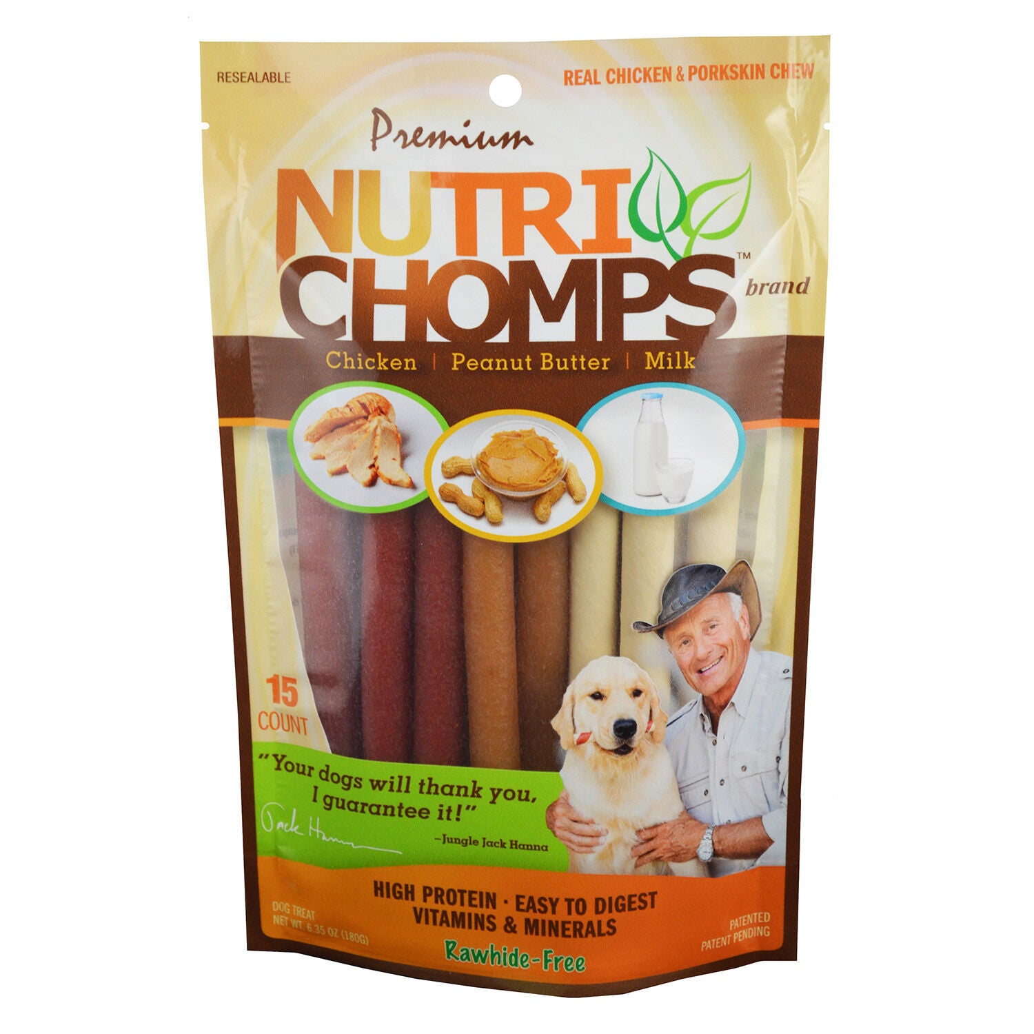 Nutri Chomps Variety Pack Mini Twists Dog Treat