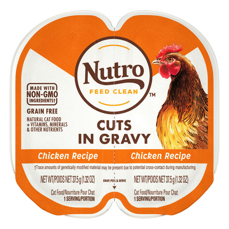 Perfect Portions Chicken Recipe Cuts In Gravy Cat Food image number 1