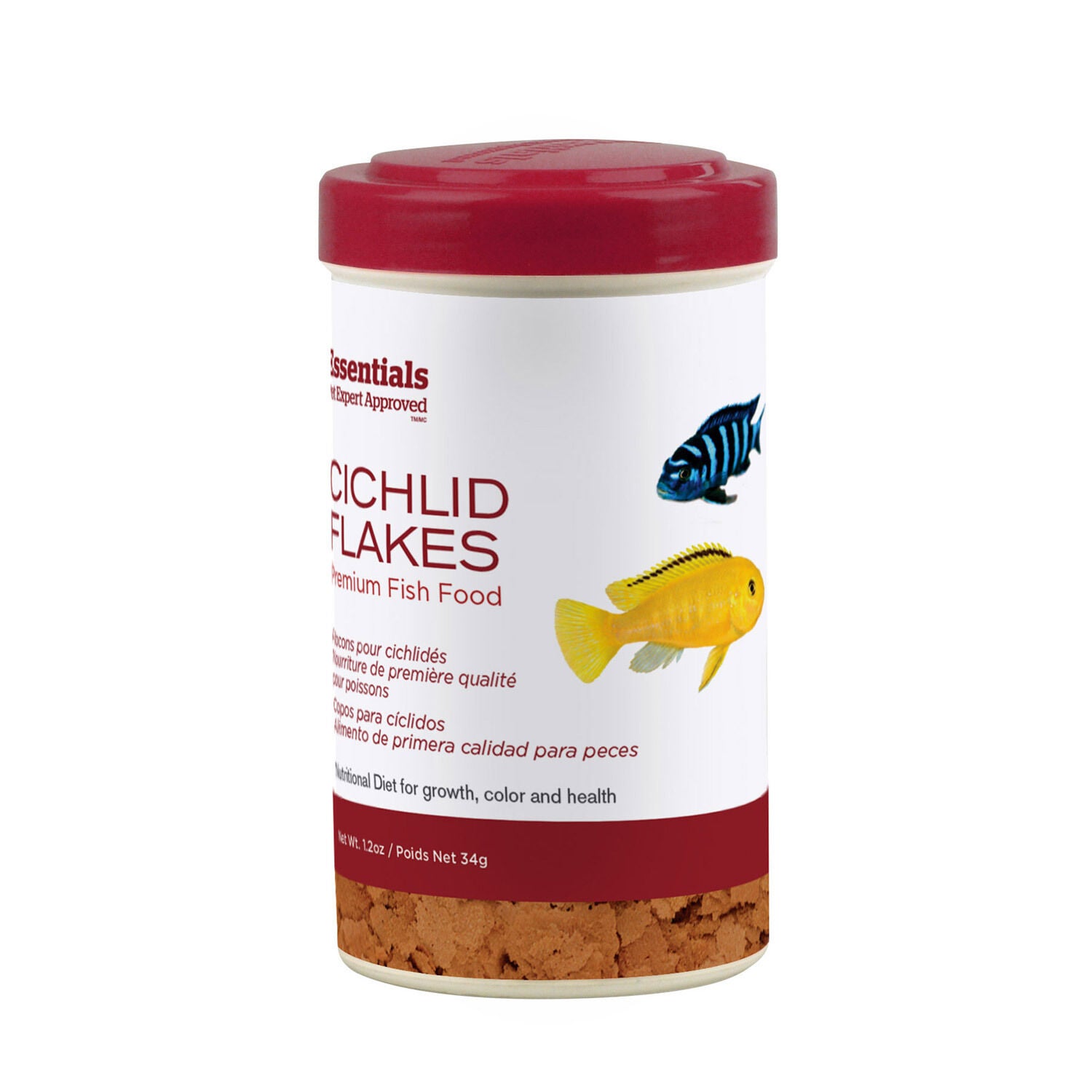 Mangime Per Ciclidi CICHLID COLOR FLAKES - 5L, Alto Proteico, Per Colorazione Intensa - Foto 4