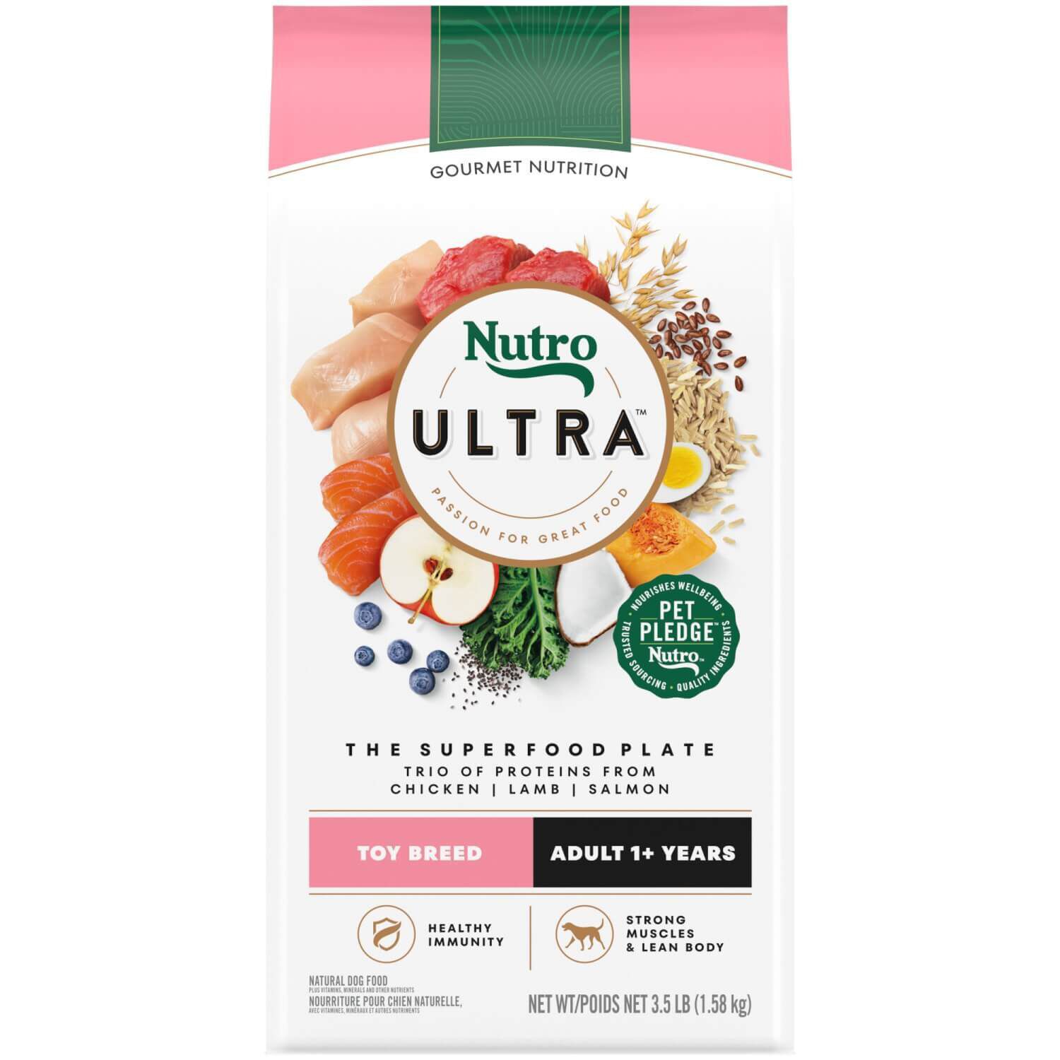 Nutro ultra toy sales breed dog food