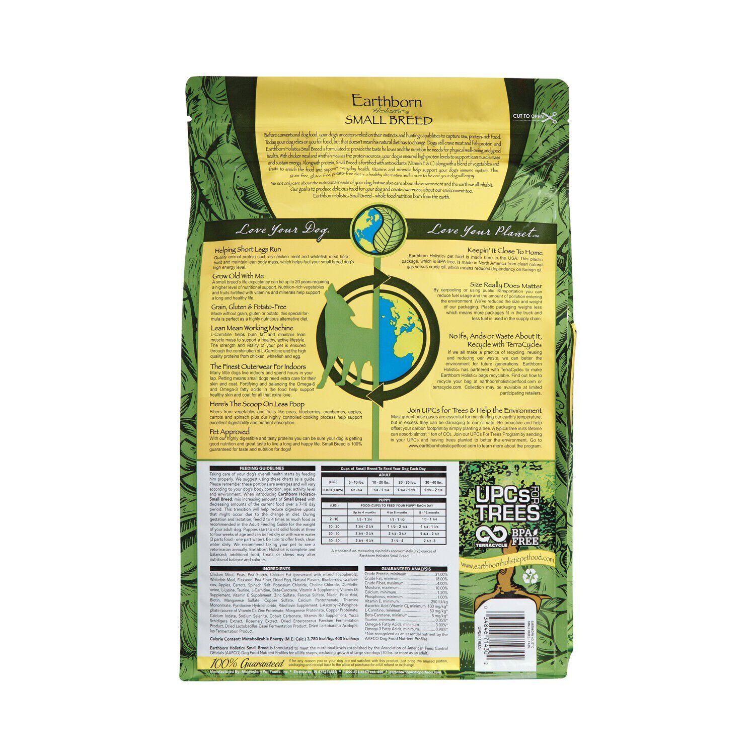 Earthborn Holistic Dog Food Small Breed Pet Supermarket