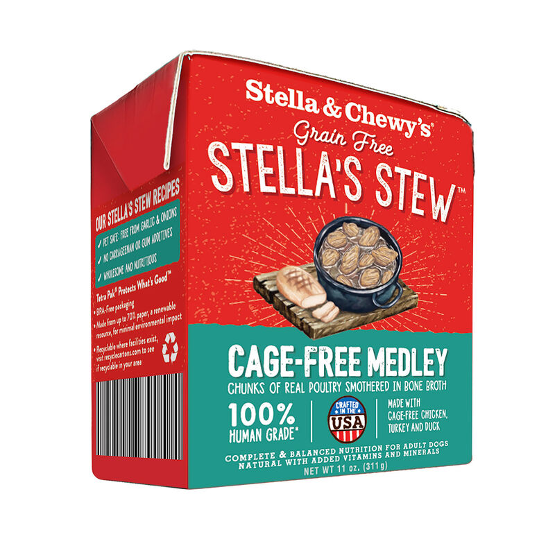Stella & Chewy'S Grain Free Stella'S Stew Cage Free Medley Wet Dog Food