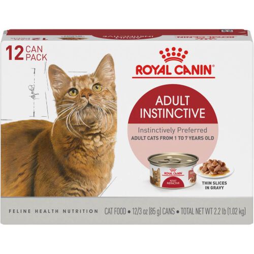 Royal Canin® Feline Health Nutrition™ Adult Instinctive Thin Slices In Gravy Wet Cat Food