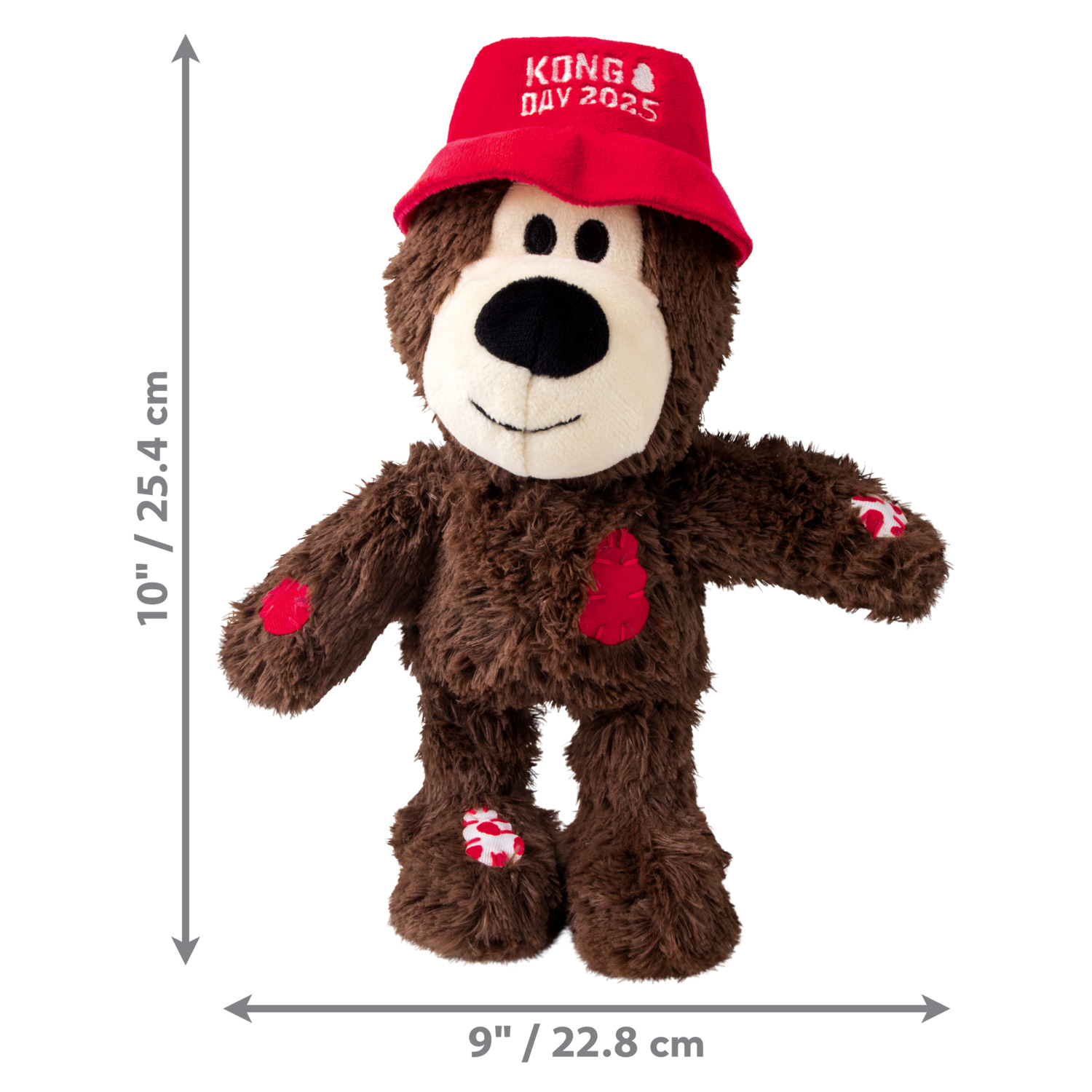 Kong Day 2025 Wild Knots Bear Dog Toy, Assorted Colors