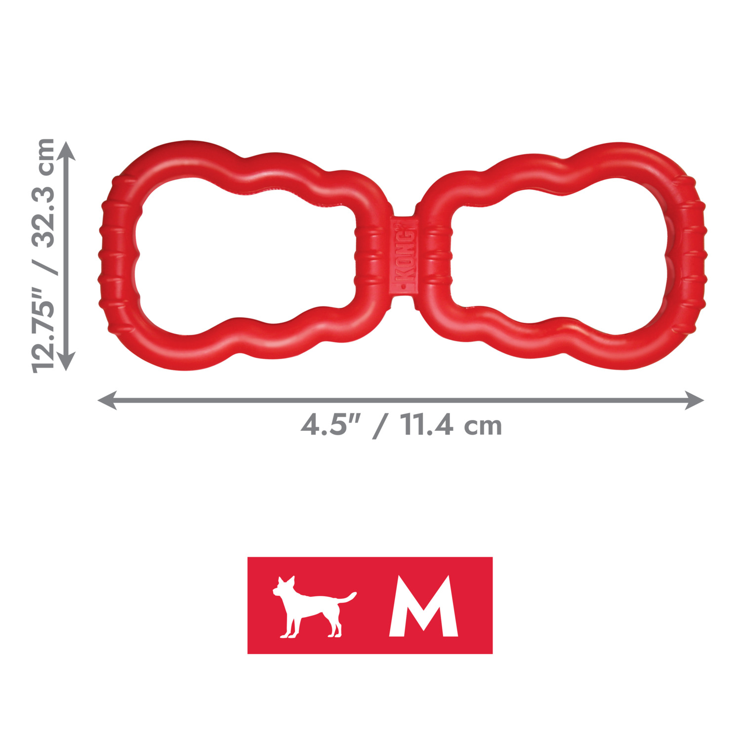 Kong Tug Rubber Dog Toy, 12.75"