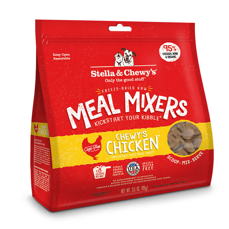 Freeze Dried Chewy'S Chicken Meal Mixers Dog Food image number 1