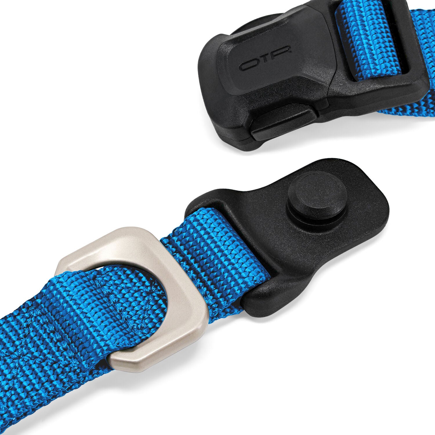 Otr Durable Magnetic Dog Collar, Blue, Small