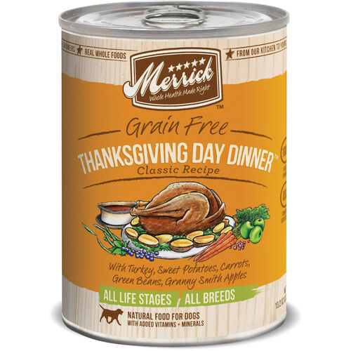 Grain Free Thanksgiving Day Dinner Dog Food