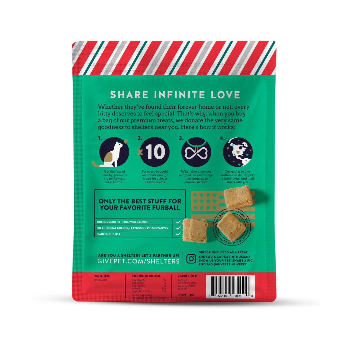 Givepet Naughty Or Mice Freeze-Dried Cat Treats | Pet Supermarket
