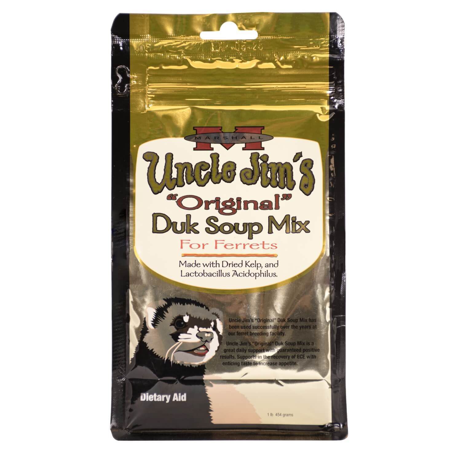 Marshall Uncle Jim's Duk Soup Ferret Food, 1Lb