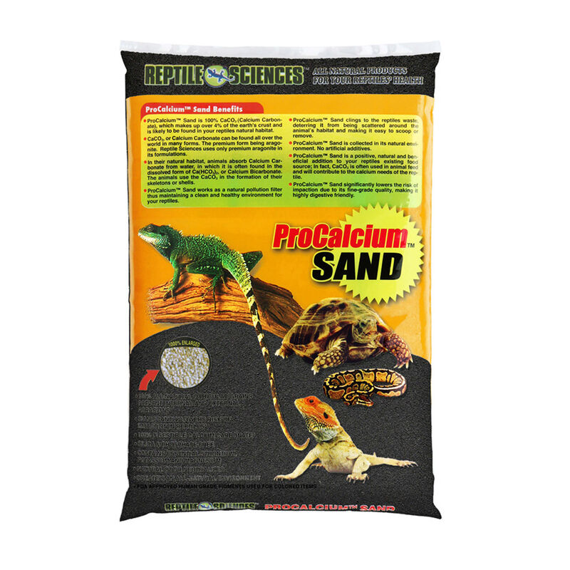 Reptile Sciences Procalcium Sand Black image number 1