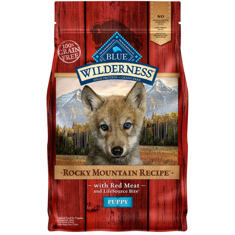 Wilderness Rocky Mountain Recipe Puppy With Red Meat Dog Food image number 1