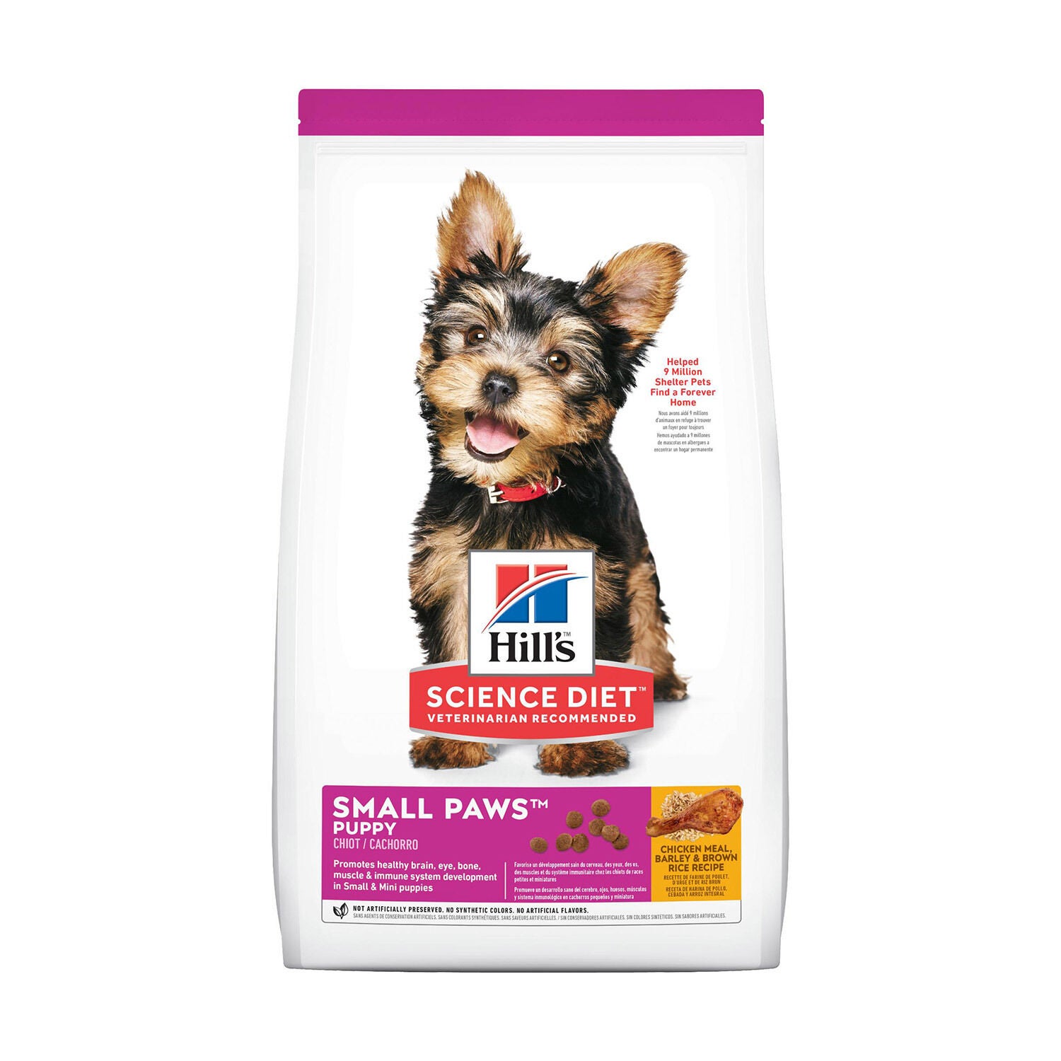 Hill's Science Diet Puppy Small & Mini Chicken Meal, Barley & Brown Rice Recipe Dry Dog Food