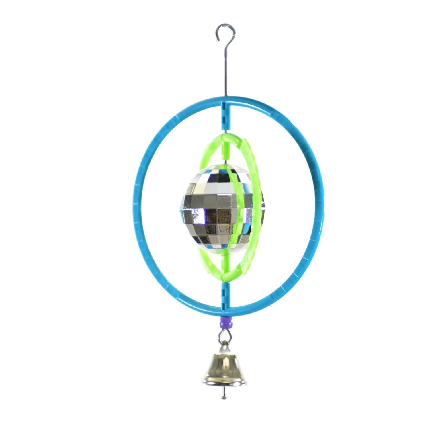 Orbital Disco Ball Bird Toy 1ea Pet Supermarket