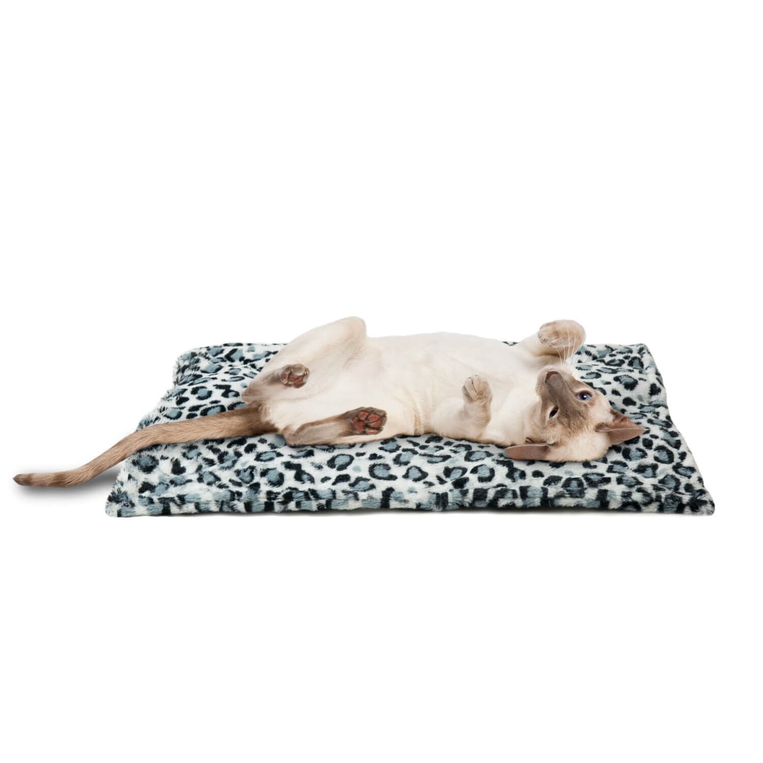 Thermanap Faux Fur Mat - Snow Leopard