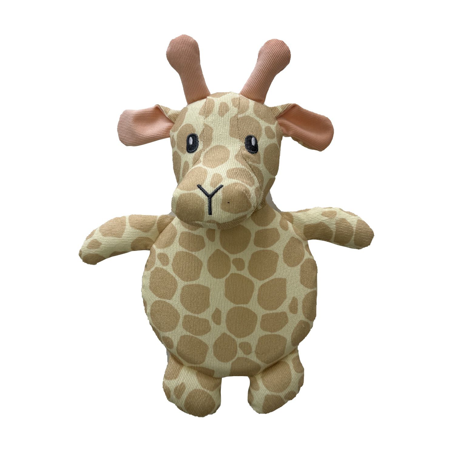 #Bff Wild World Big Squeak Disc Plush Giraffe Dog Toy