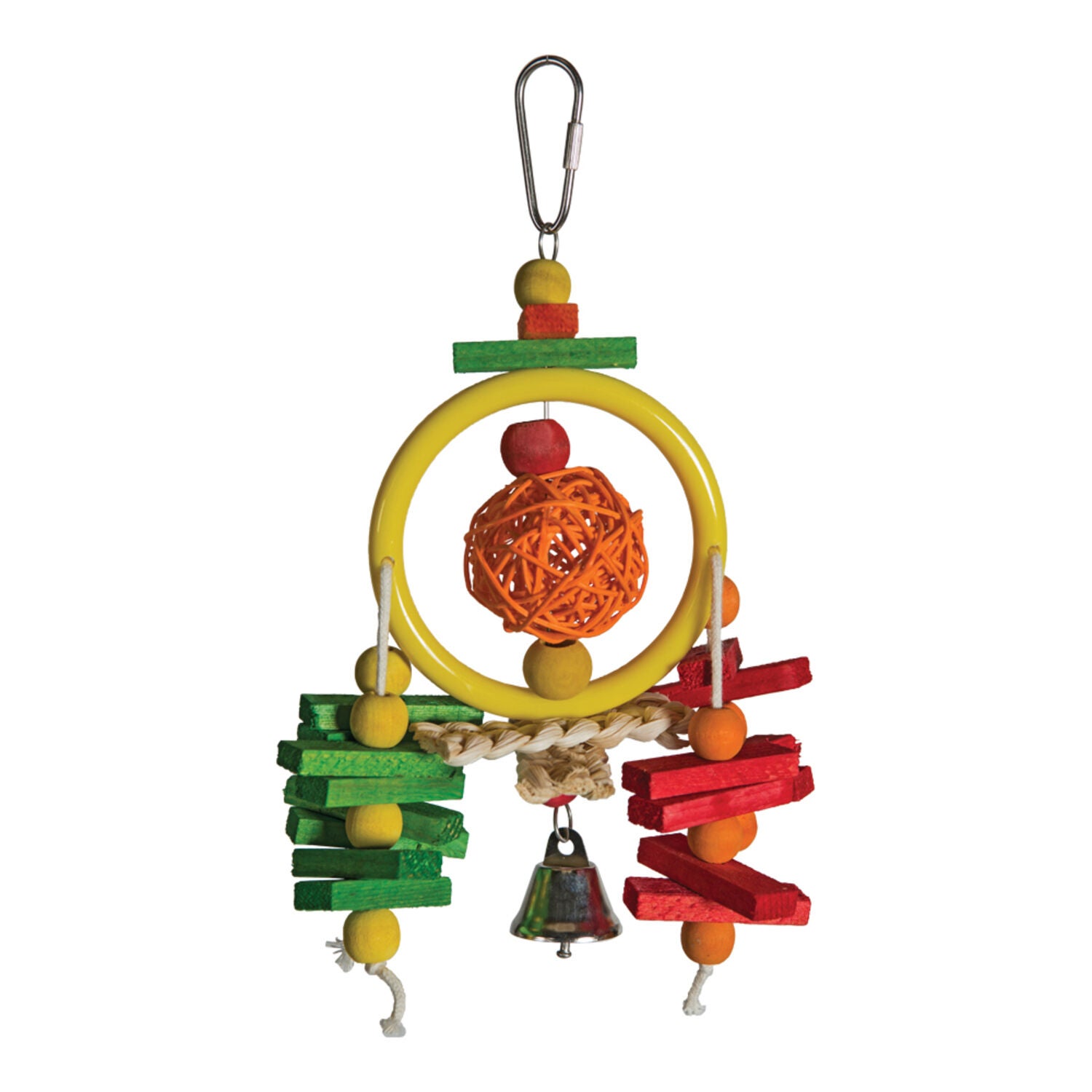 Caitec Featherland Paradise Circular Chew Bird Toy &ndash; Medium