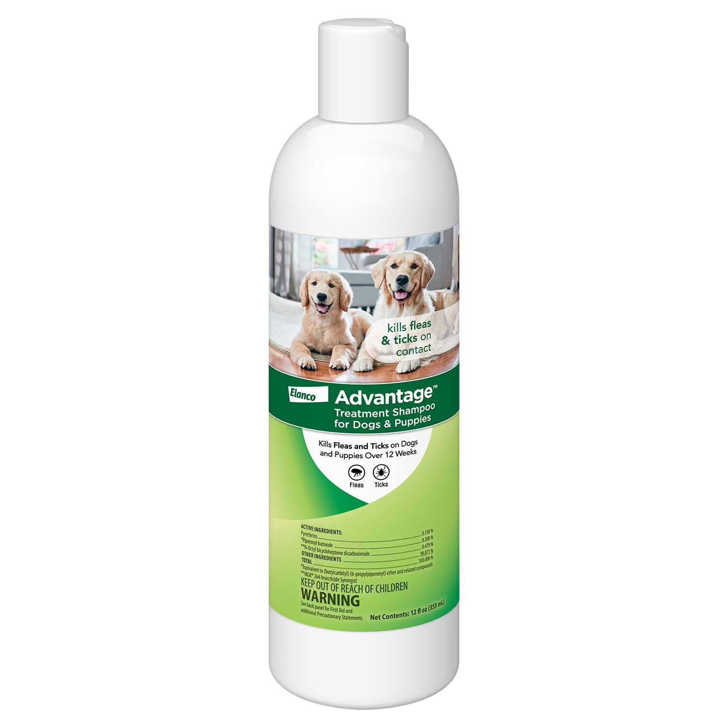 Advantage Flea & Tick Treatment Shampoo For Dogs & Puppies