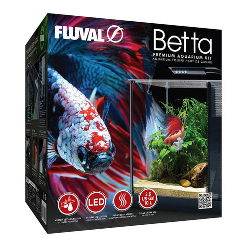 Fluval Premium Betta Kit - 10 L (2.6 Us Gal)