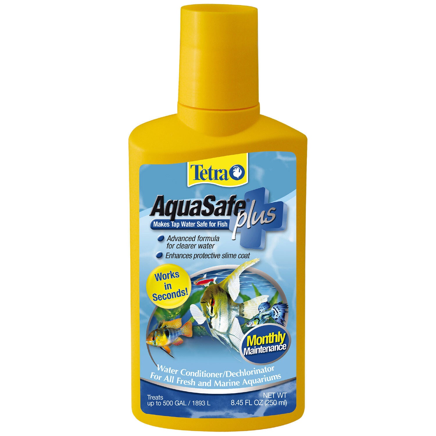 Aquarium water conditioner outlet