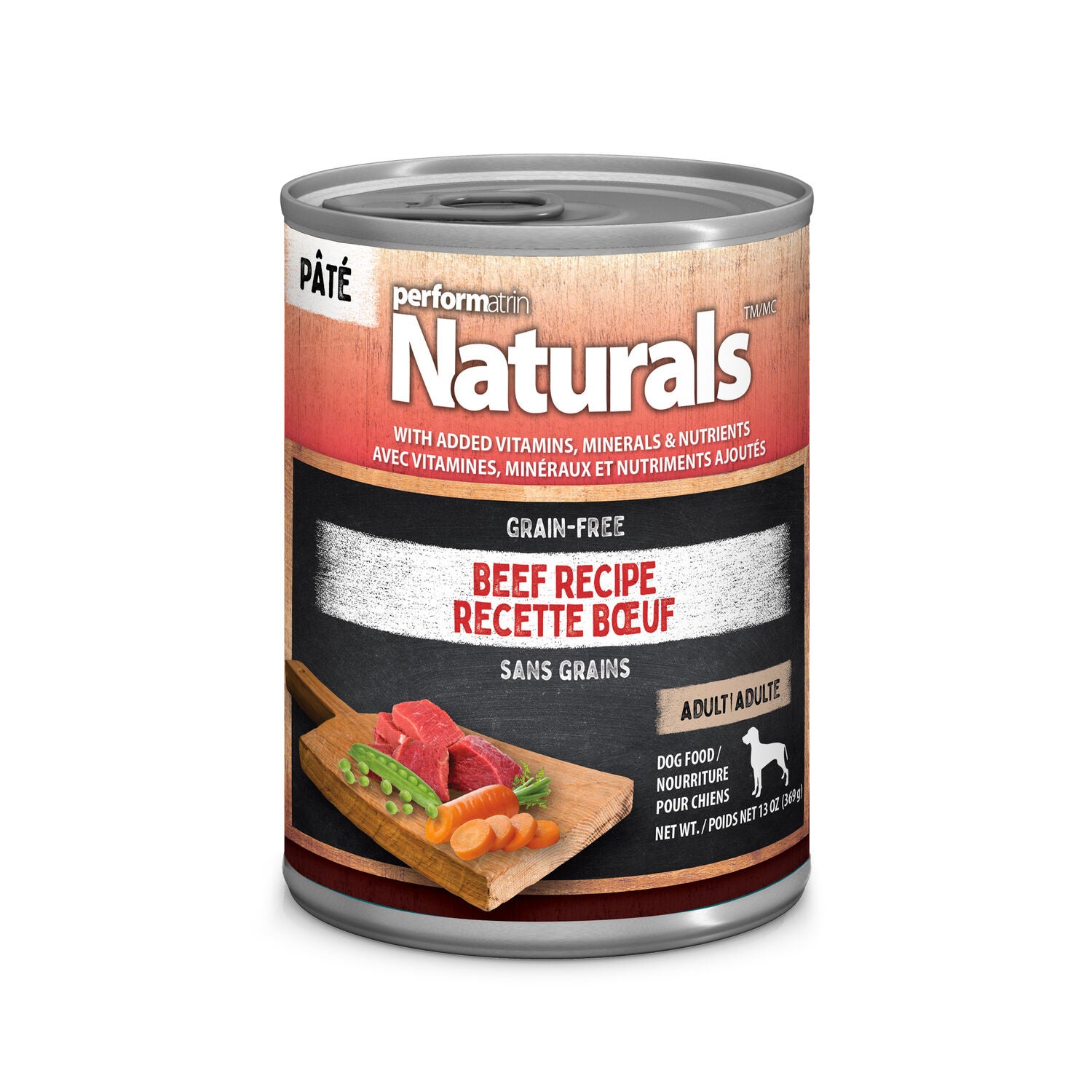 Performatrin Naturals Grain Free Beef & Veggies Recipe Adult Wet Dog Food