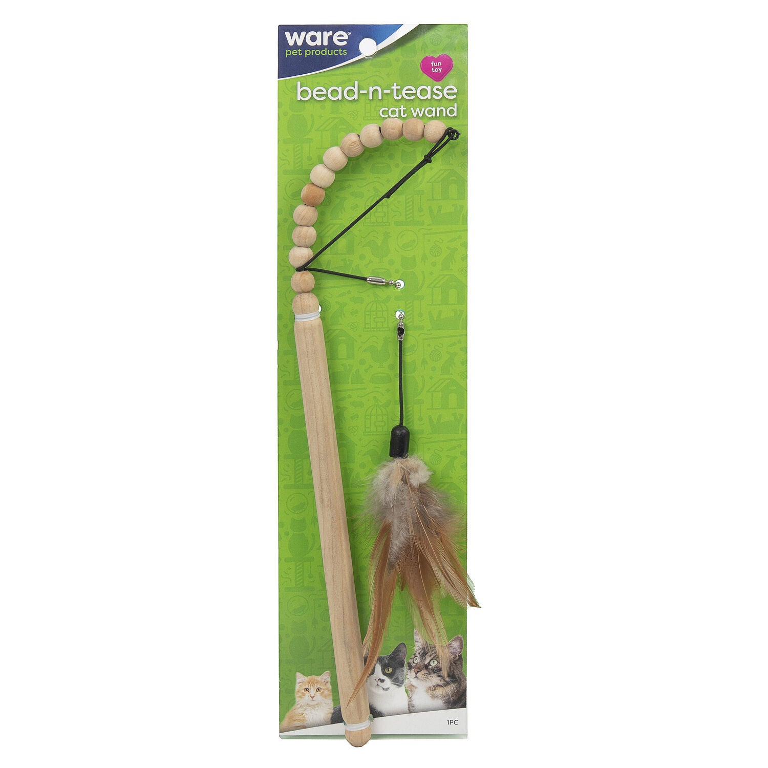 Ware Bead-N-Tease Interactive Cat Toy