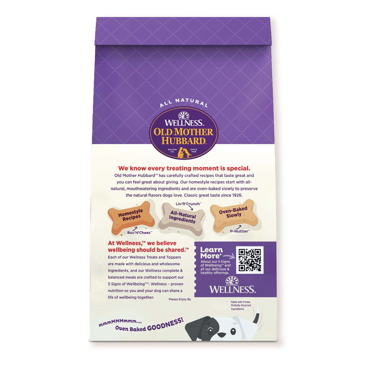 Wellness Old Mother Hubbard Savory Mix Dog Biscuits, Natural, Training Treats, Mini Size Dog Treats, 20 Ounce Bag