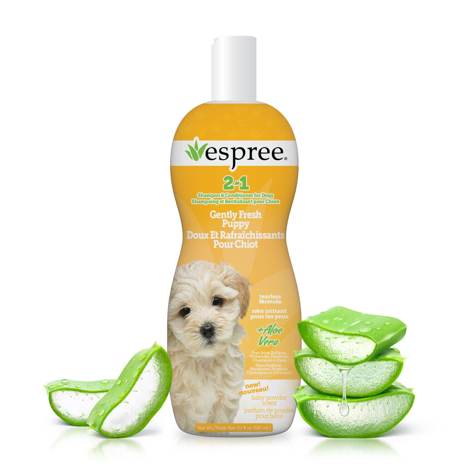 Espree 2-In-1 Gently Fresh Puppy Shampoo Conditioner, 20Oz Pet