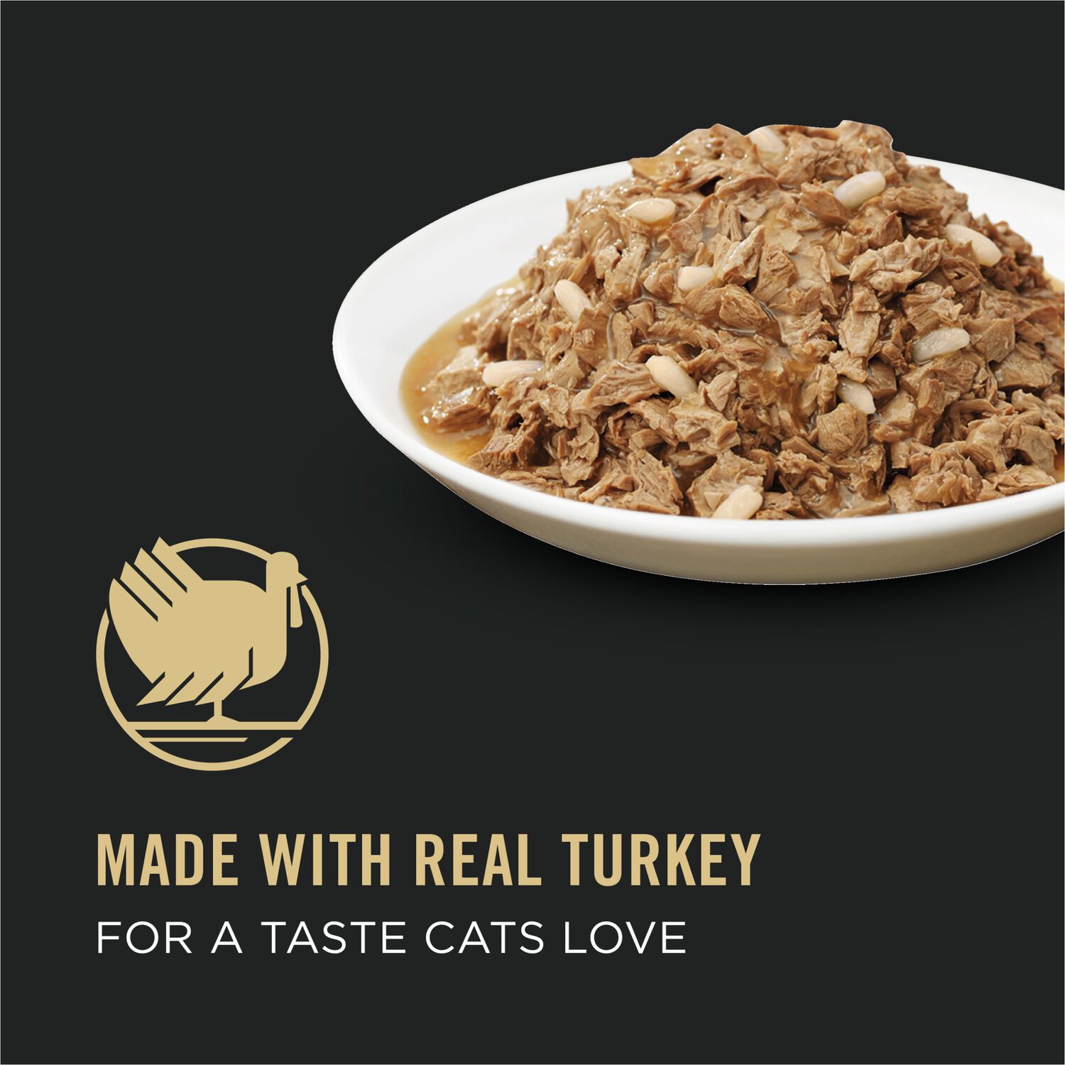 Purina Pro Plan Complete Essentials Turkey And Rice Entr&eacute;e In Gravy Wet Cat Food, 3 Oz.