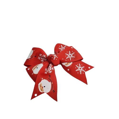 Barker'S Bowtique Large Santa Bow For Dogs