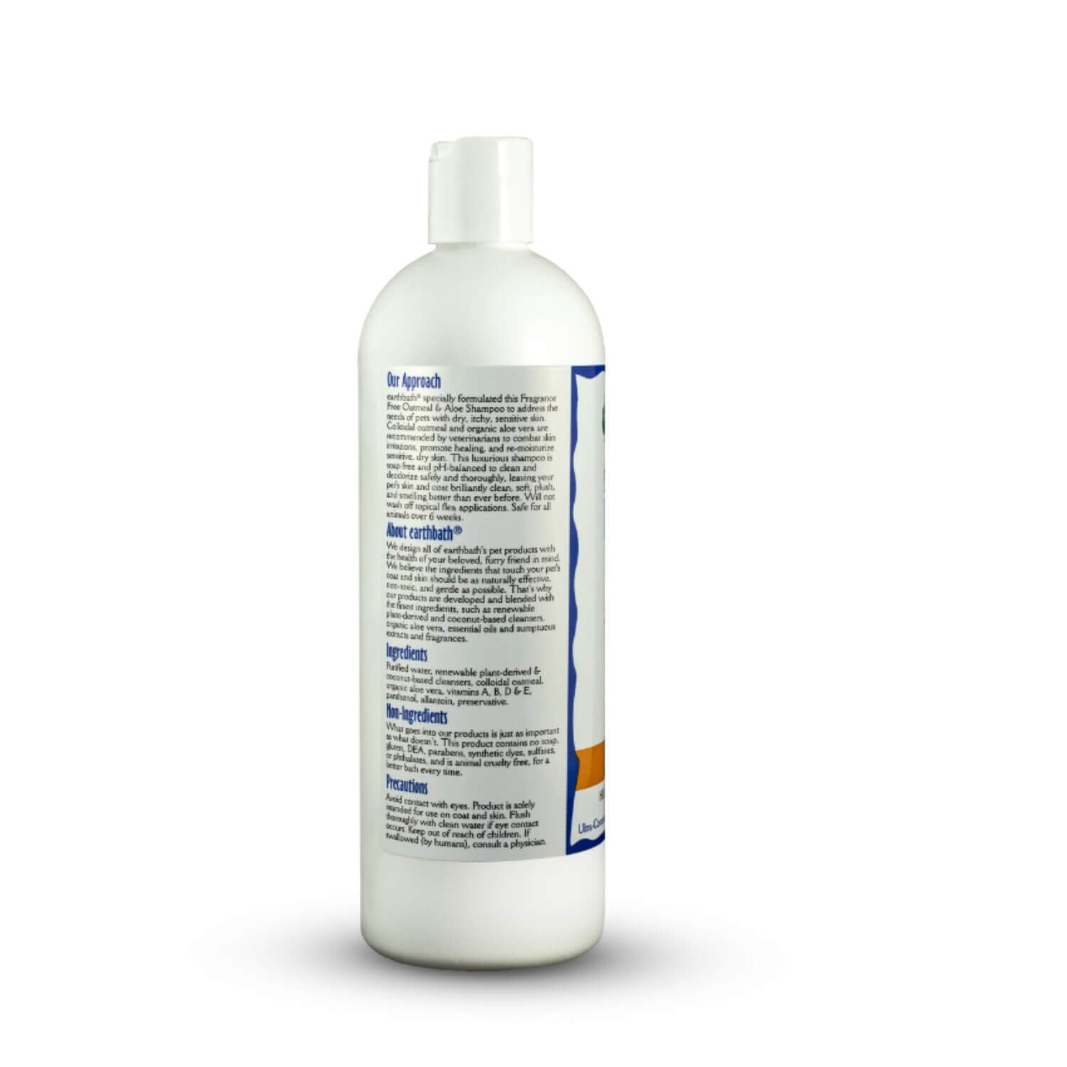 Earthbath Oatmeal & Aloe Dog & Cat Shampoo, Fragrance Free