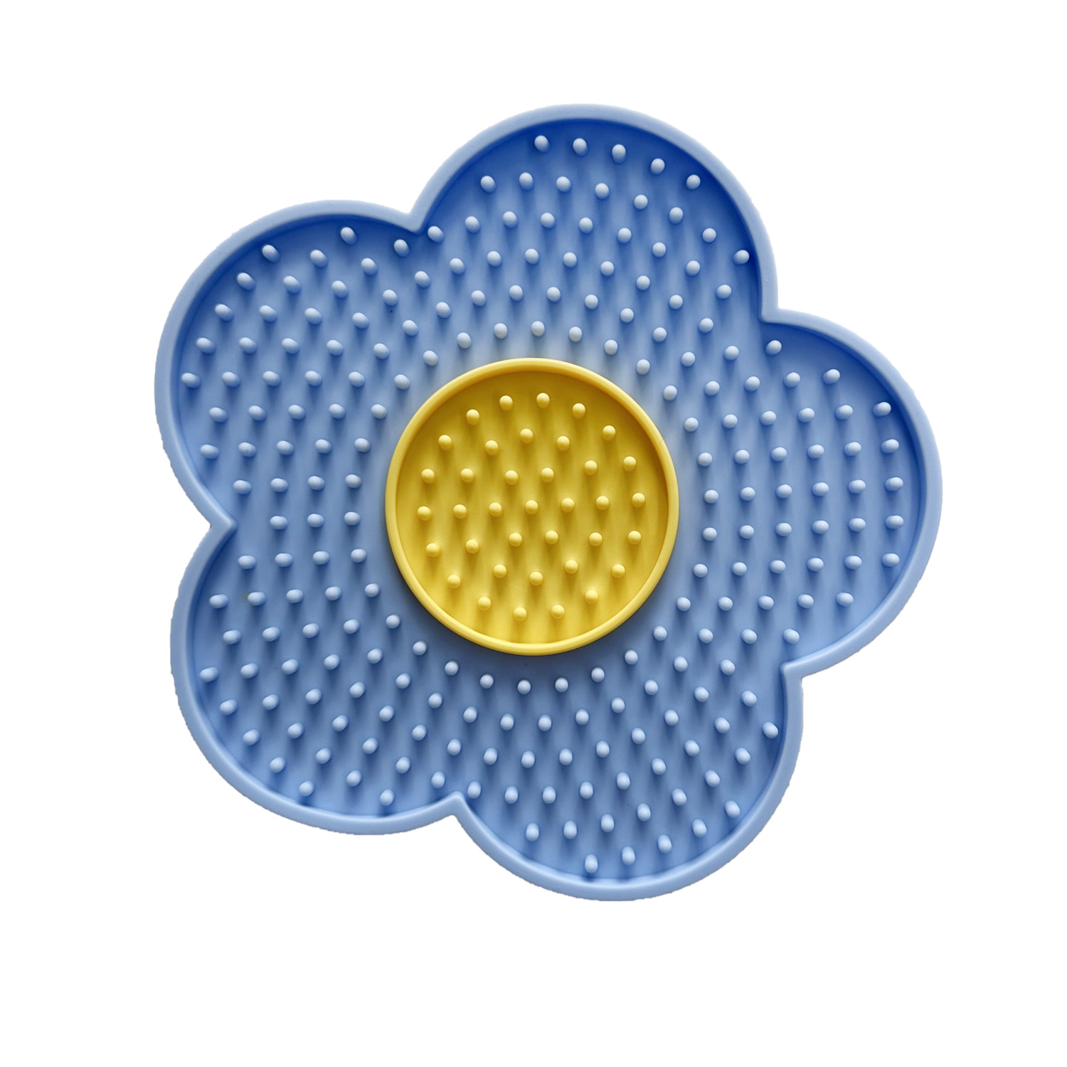 #Bff Juicy Blooms Flower Dog Lick Mat, 6", Assorted Colors