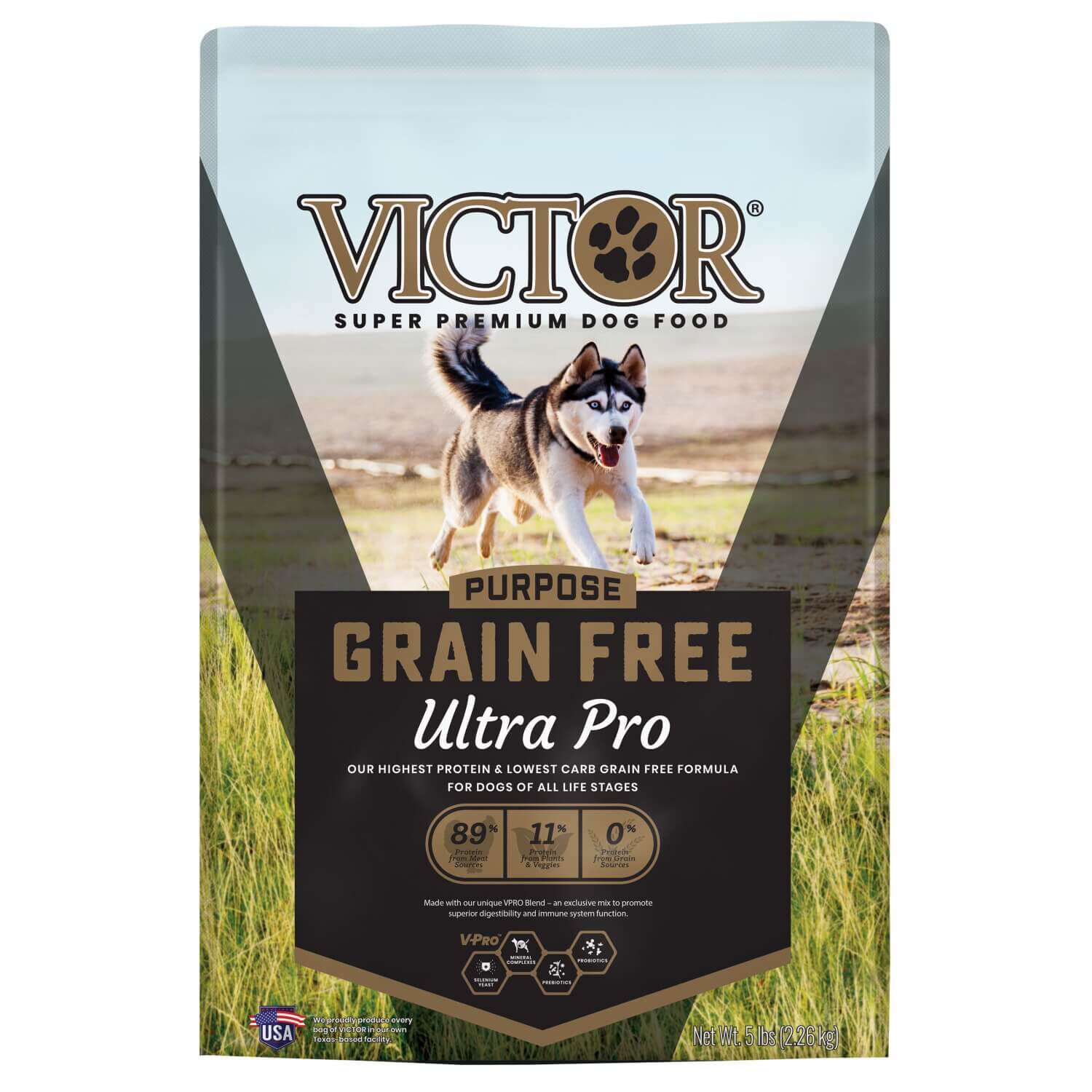 Victor Purpose Grain Free Ultra Pro Dry Dog Food, 30Lb | Pet