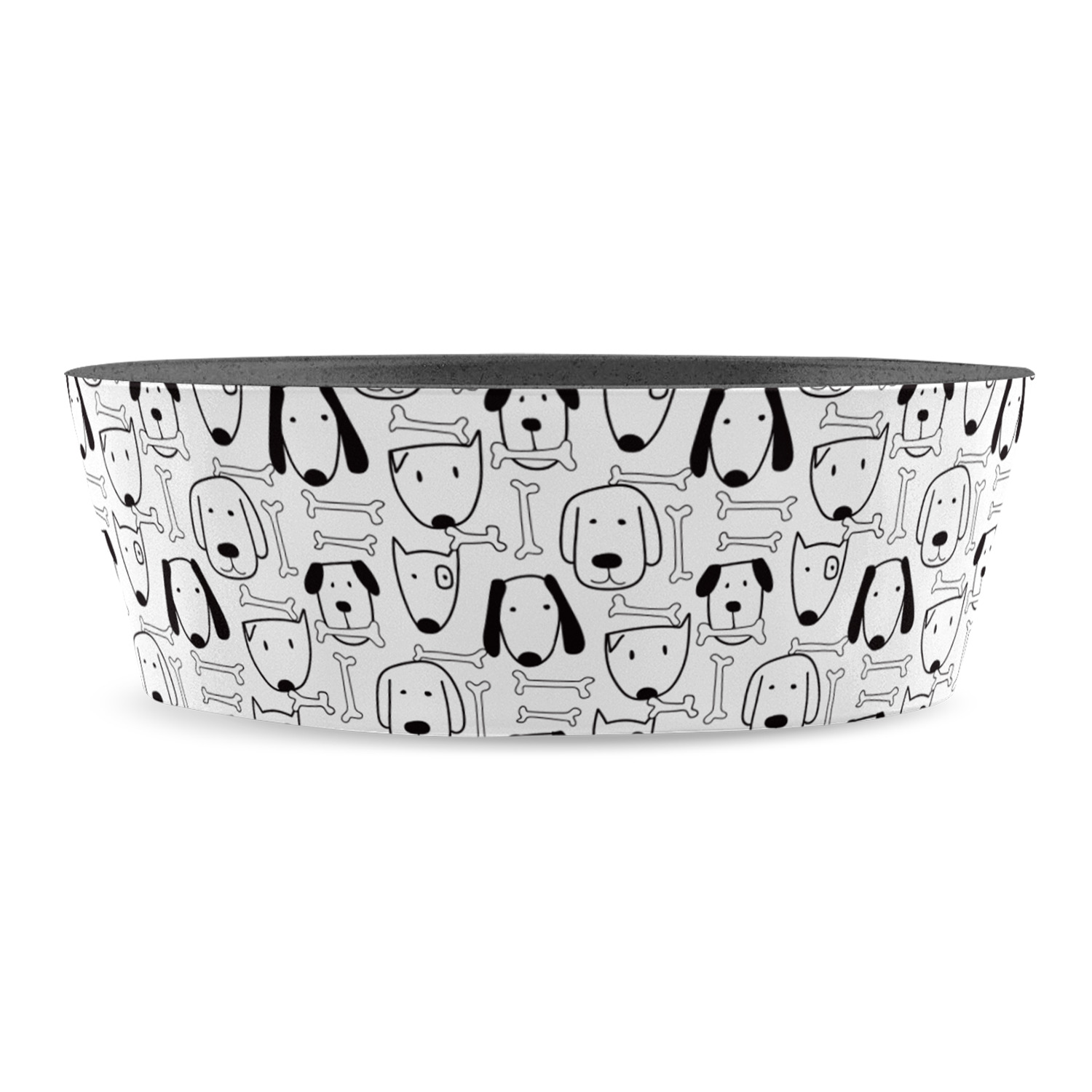 Abode Homewares Friendly Faces Dog Bowl