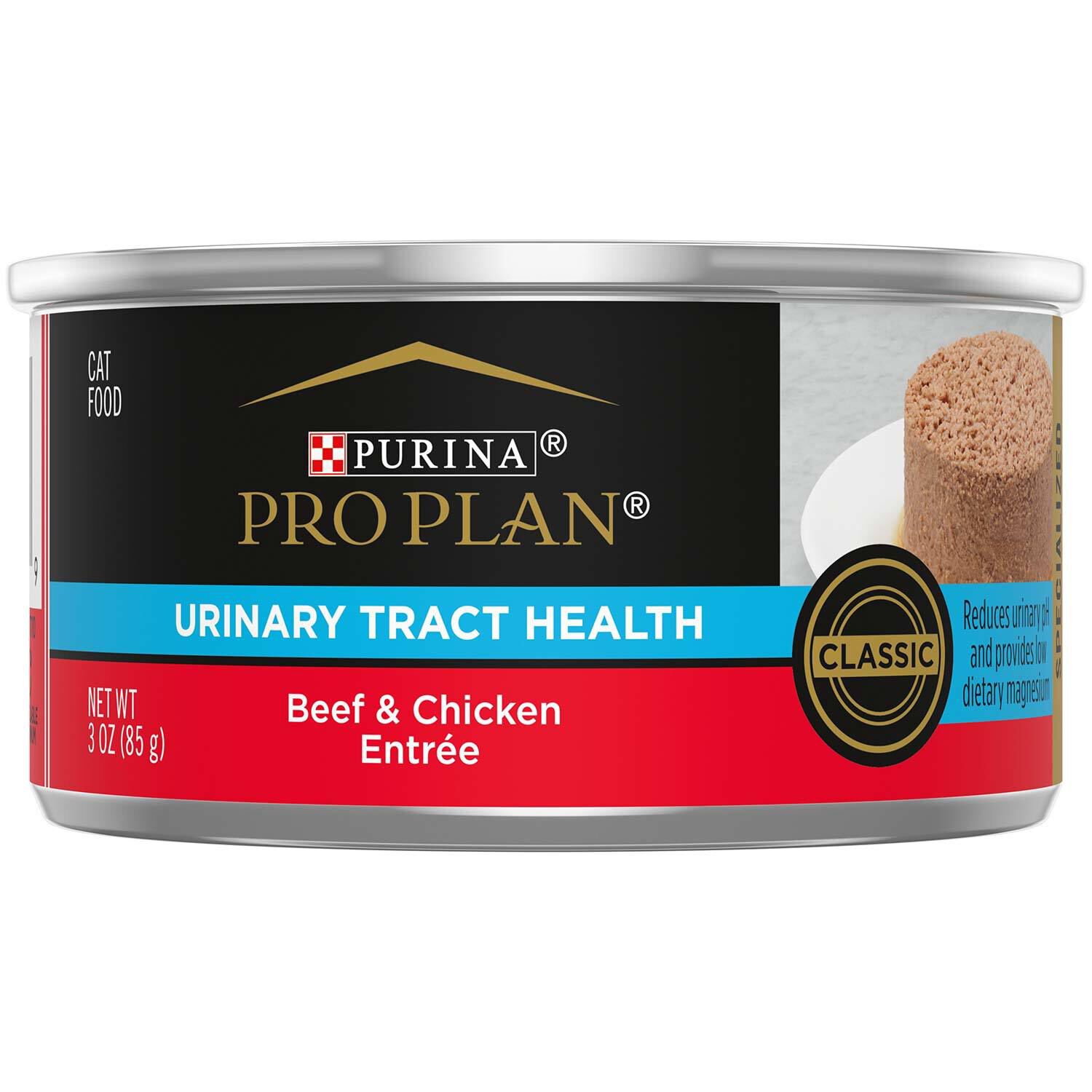 Purina Pro Plan Focus Adult Urinary Tract Health Formula Beef & Chicken Entree Cat Food