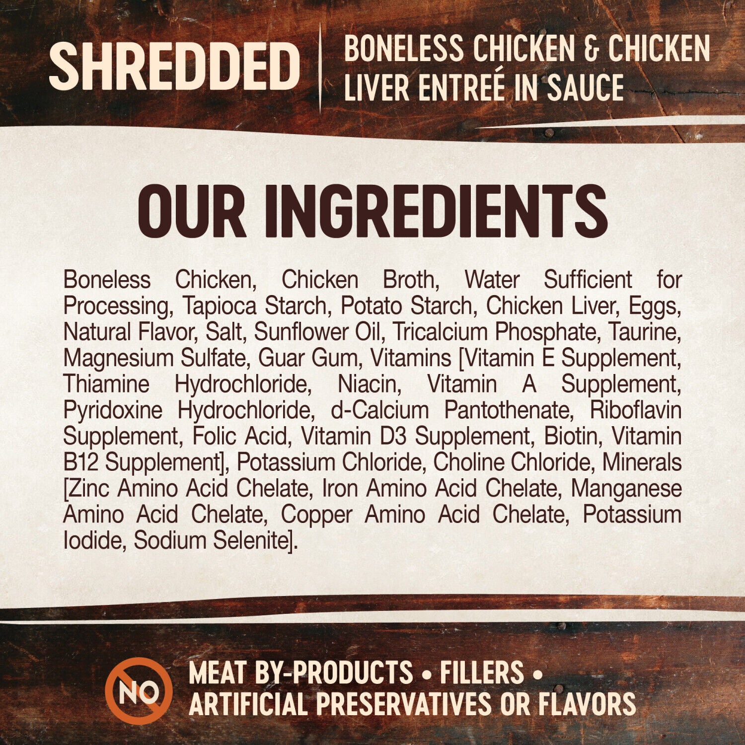 Wellness Core Signature Selects Shredded Adult Wet Cat Food, Natural, Protein-Rich, Grain Free, 5.3 Ounce, Chicken & Chicken Liver Entree